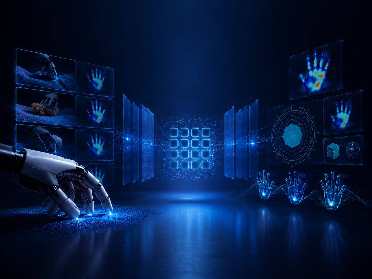 HandTouch & HTBench: Ego-Centric Unified Tactile Representation and Benchmarking